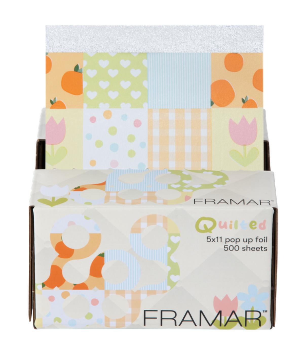 Fram 5x11 Pop Up Foil 500 Sheets Quilted JF25