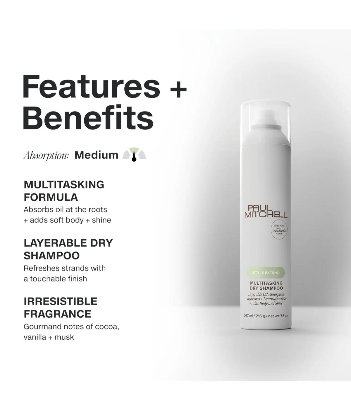 PM Multi-Tasking Dry Shampoo 267ml