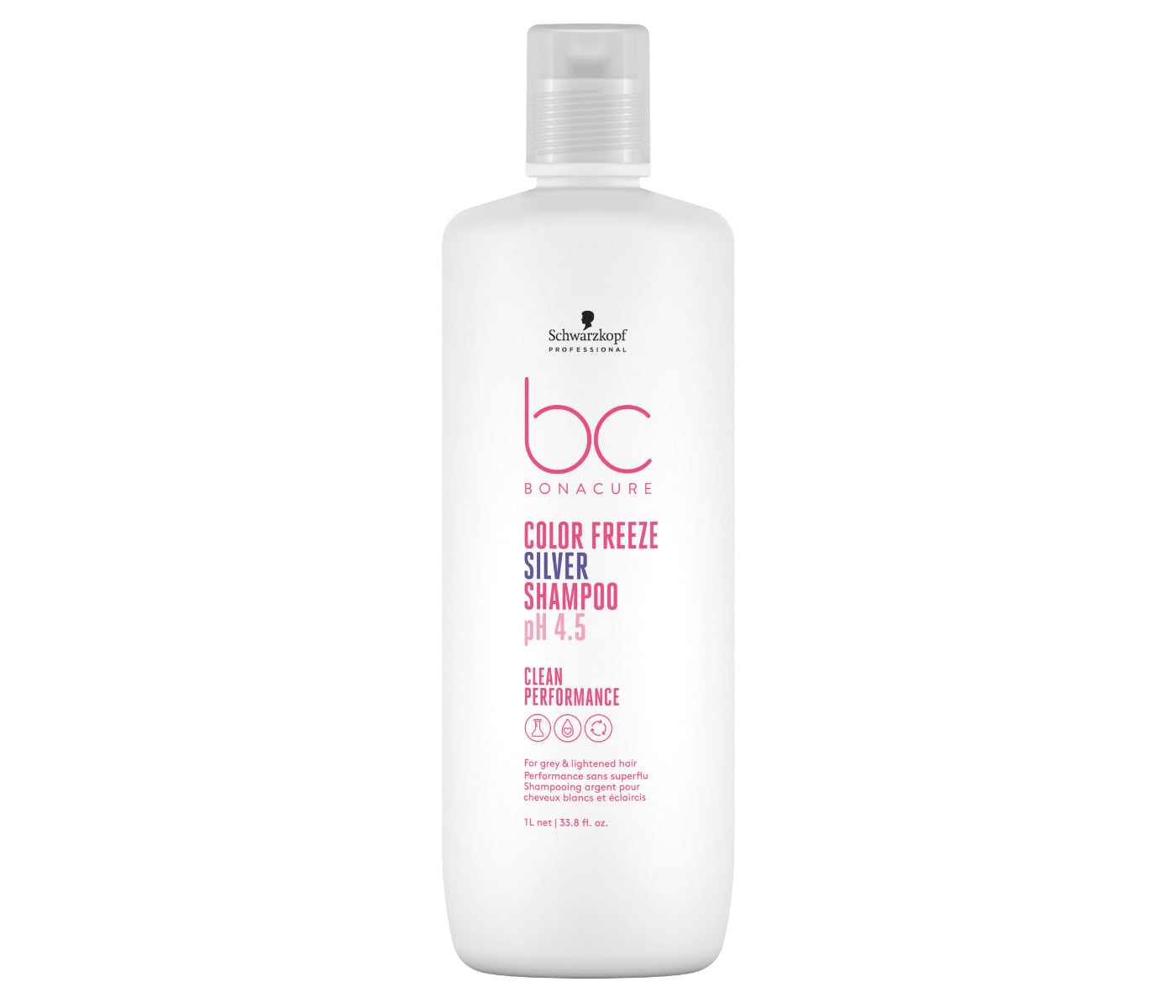Schwarzkopf BC Bonacure pH 4.5 Colour Freeze Silver Shampoo, 1L