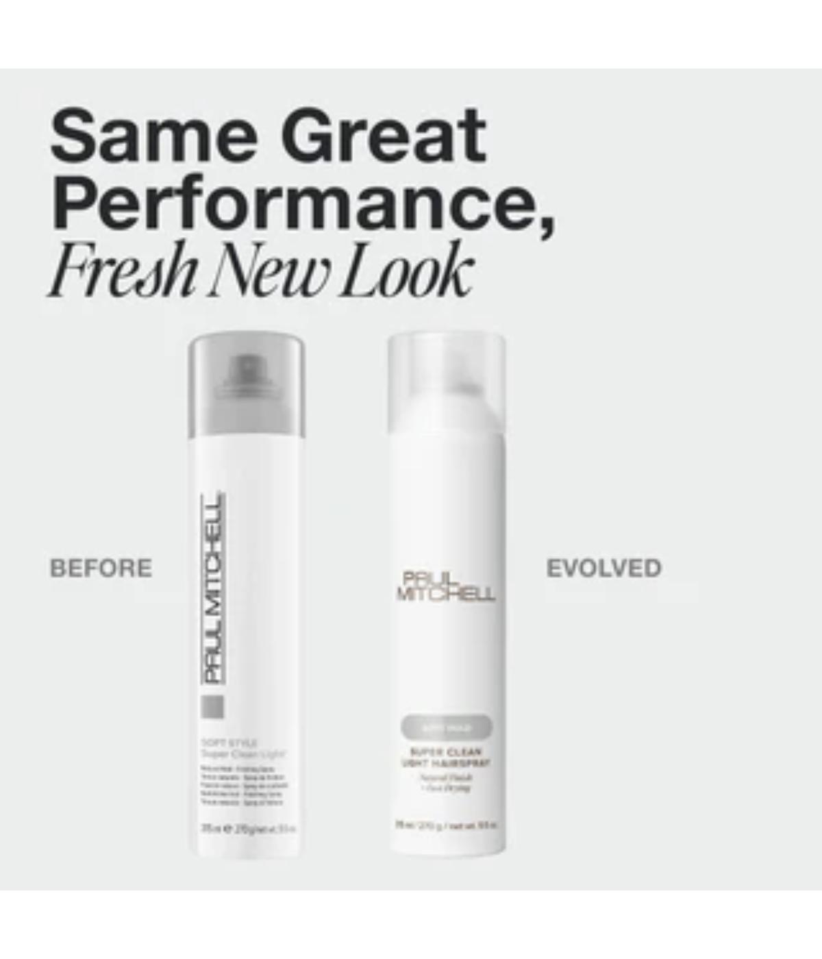 PM Super Clean Light Hairspray 315ml (Restaged)