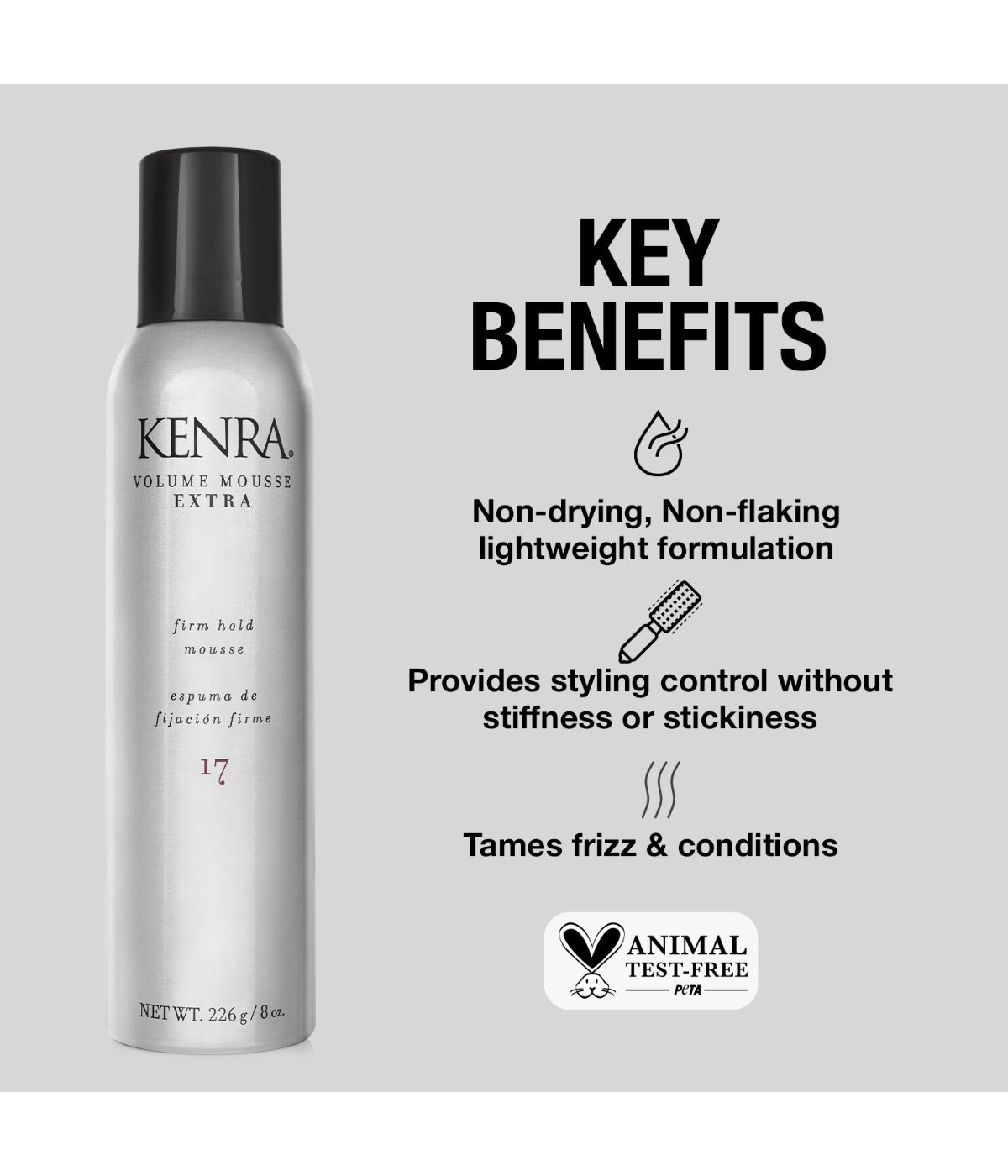 Kenra Volume Mousse Extra 17 8oz