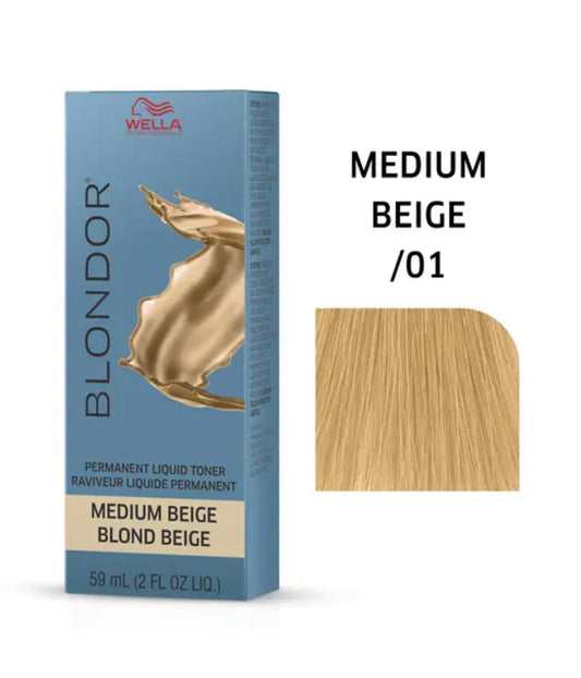 Wella Blondor Toner /01 Medium Beige
