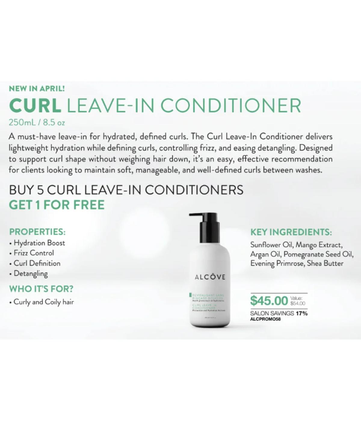 Alcove 5 + 1 Leave-In Conditioner MA26