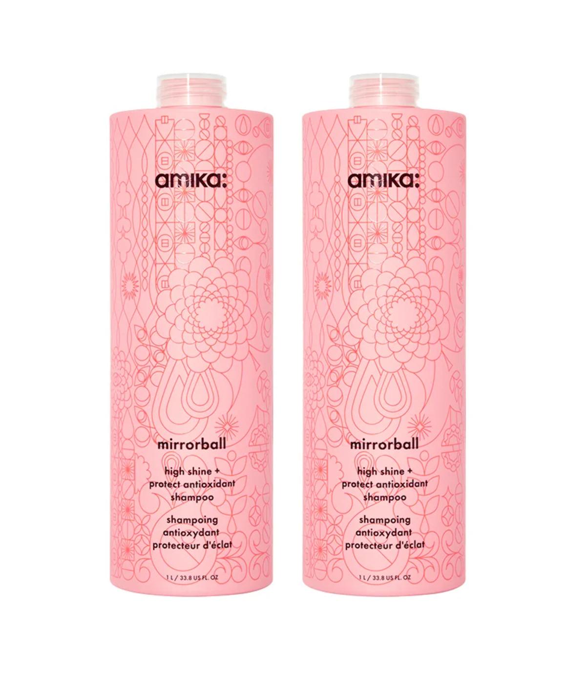 Amika Mirrorball High Shine + Protect Antioxidant Shampoo 1+1 50% Off