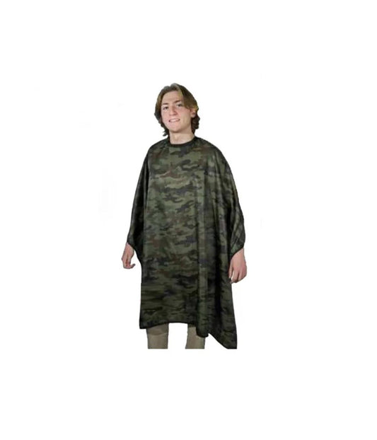 DA Deluxe Cutting Cape - Camouflage Print