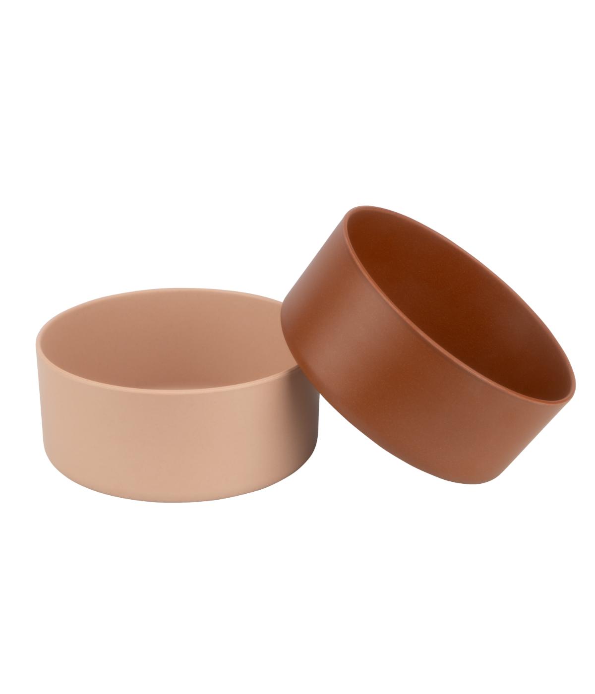Fram 2pk Bamboo Bowls - Terra MA25