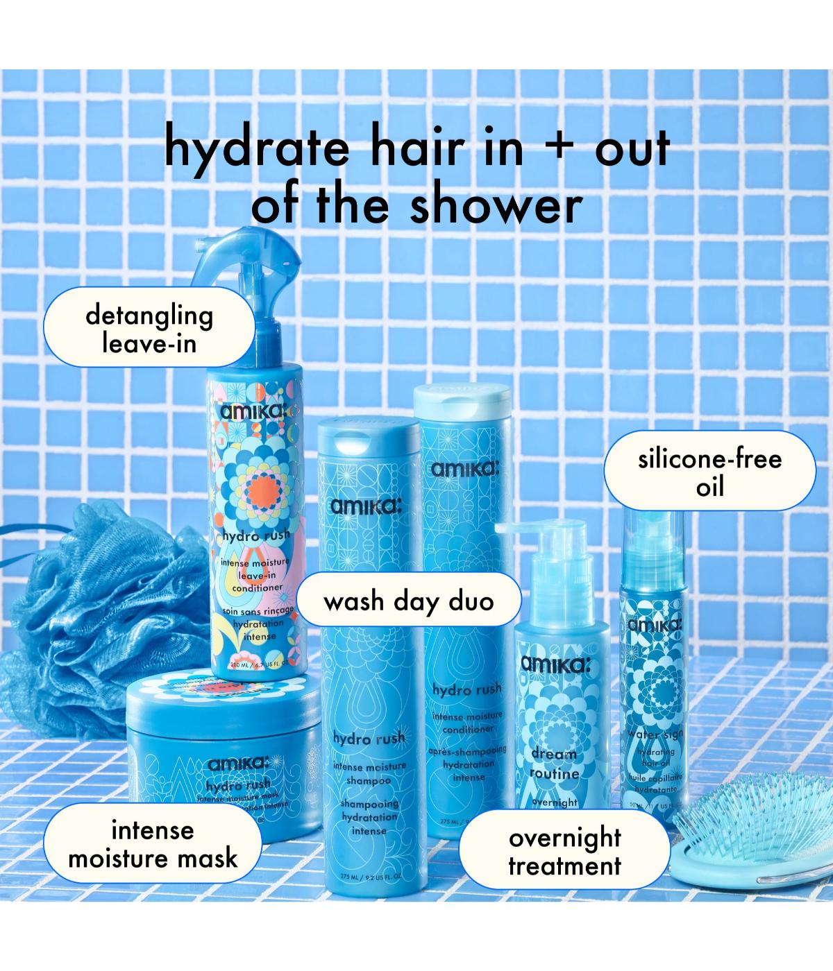 Amika Hydro Rush Intense Moisture Conditioner 1L
