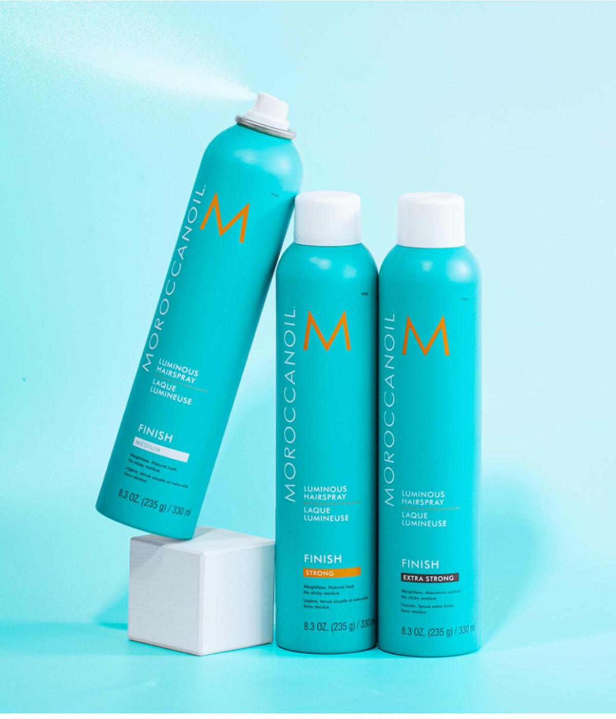 MO Luminous Hairsprays 2 for $56