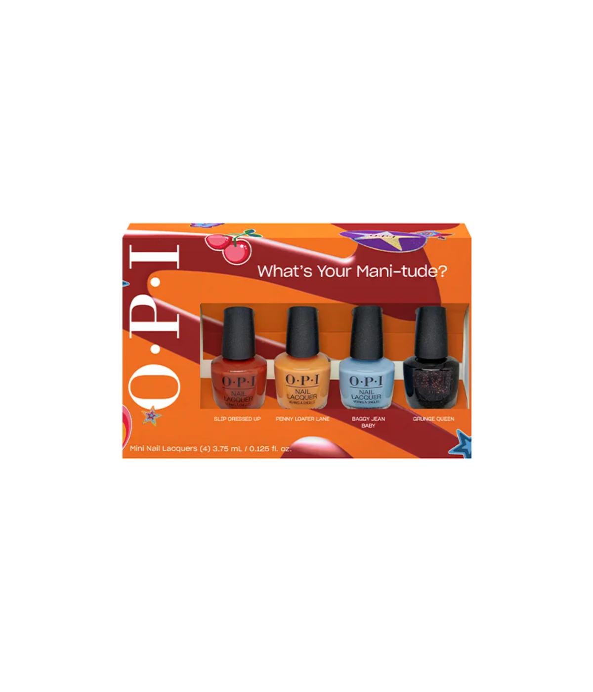 OPI NL What's Your Mani-Tude 4pc Mini Pack