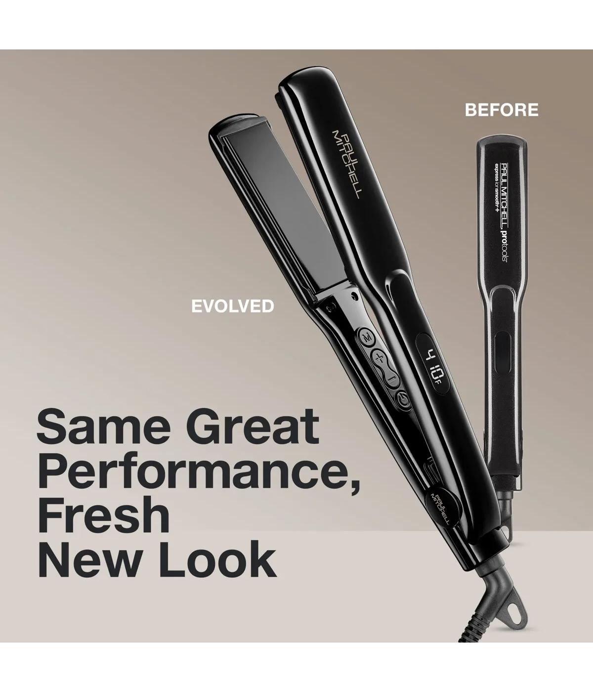 PM Smooth+ 1.25" Black Flat Iron