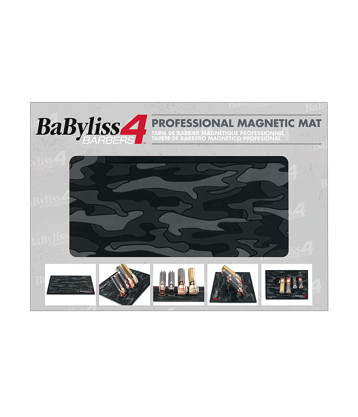 DannyCo BaBylissPRO Magnetic Barber Mat Black