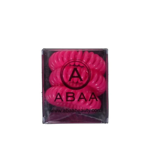 ABAA Hair Ring ( Set of 3 ) Pink