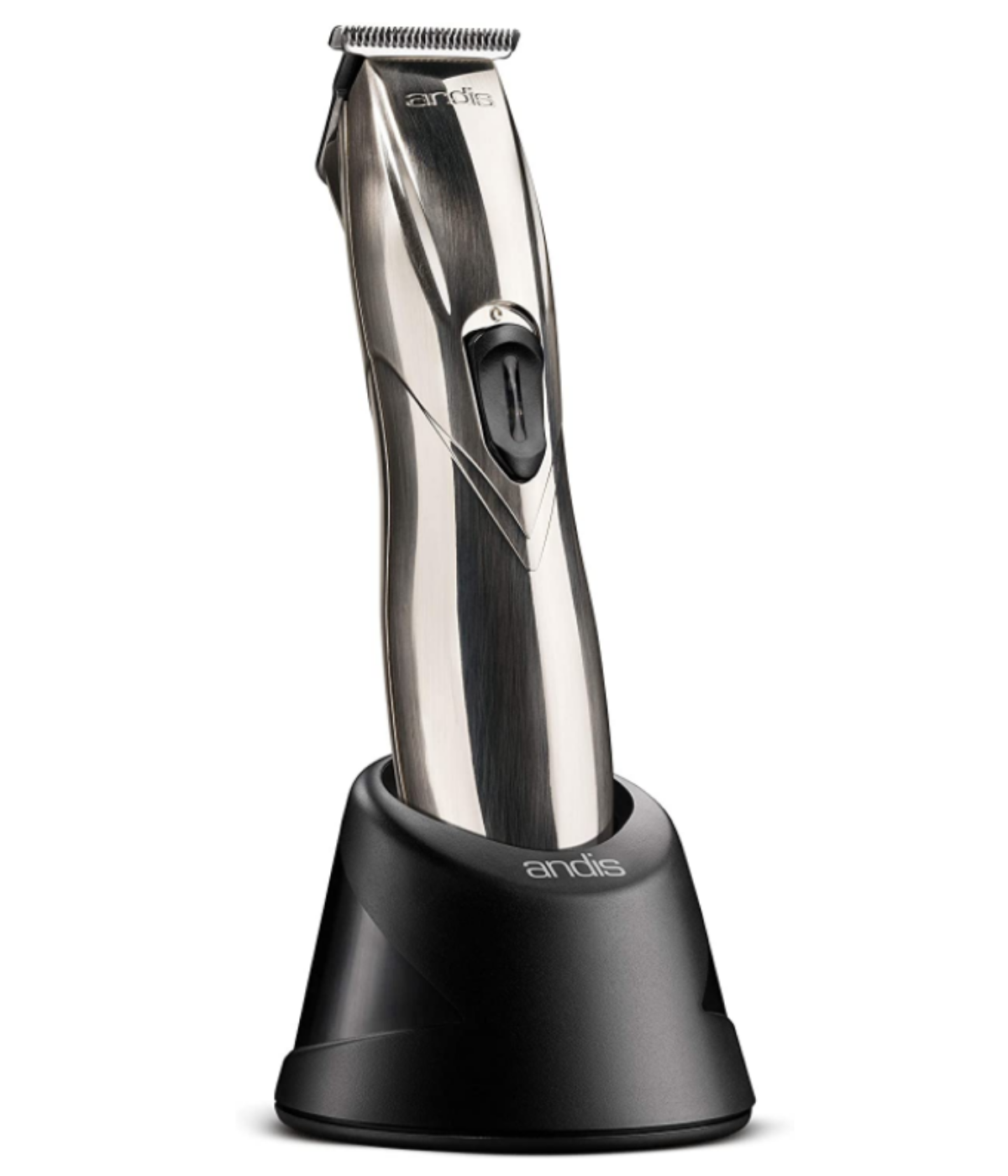 andis pro slimline silver in charging stand