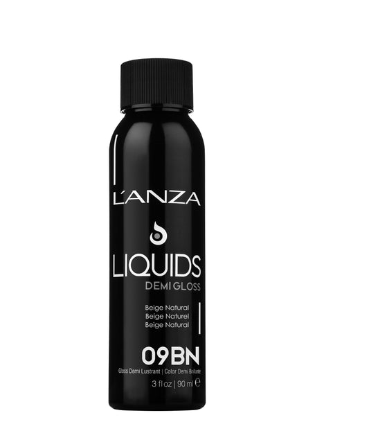 L'ANZA LIQUIDS Demi Gloss 09BN Light Beige Blonde Natural, 90mL