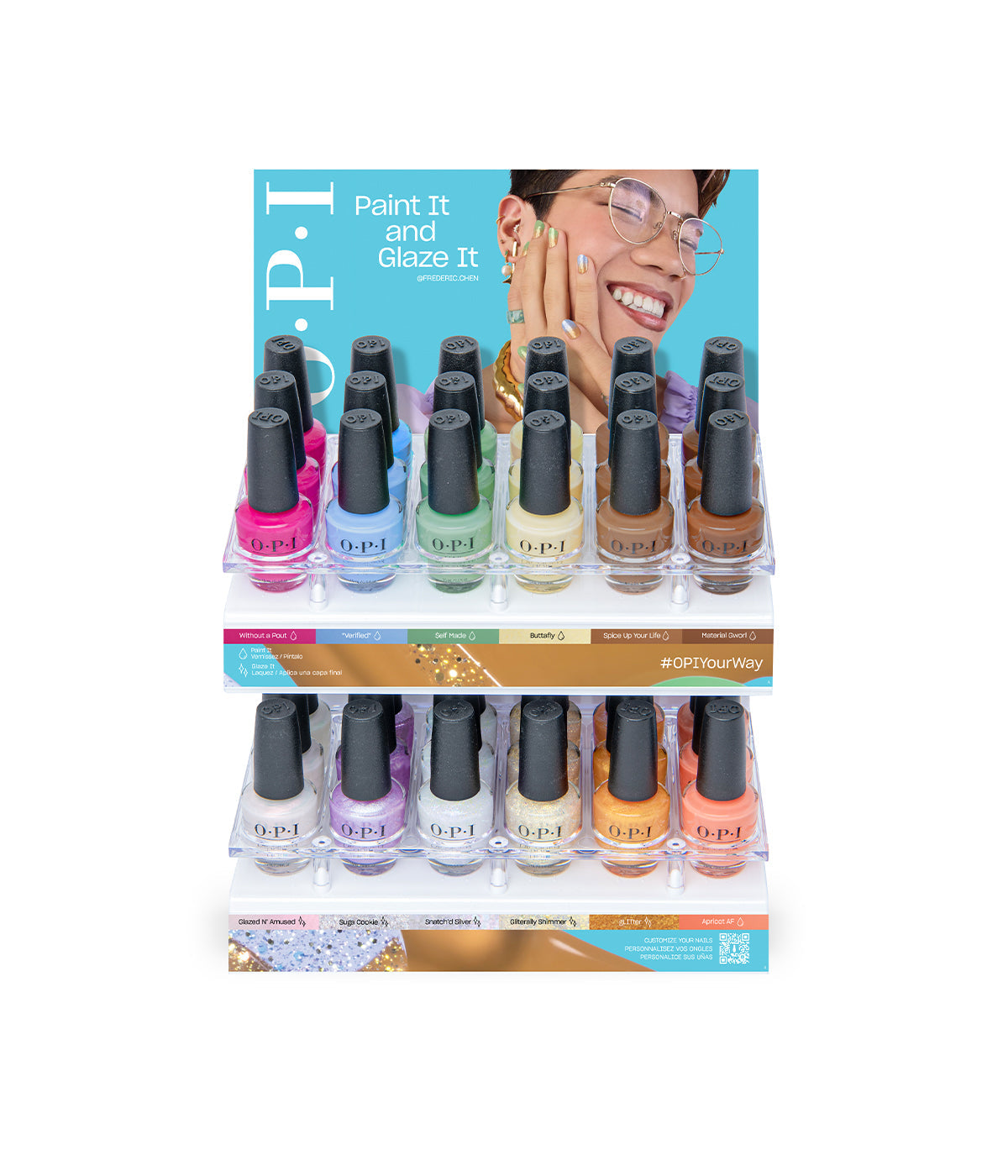 OP NL Paint It and Glaze It 36pc Display JF24