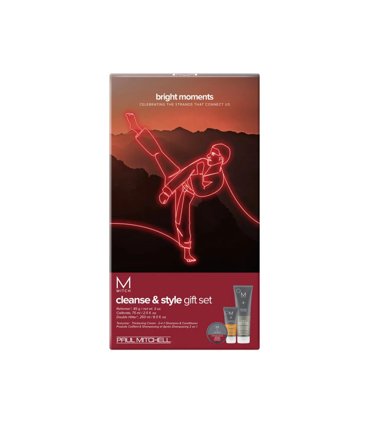 Paul Mitchell Mitch Cleanse and Style Gift Set HD23