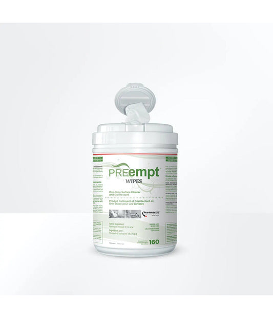 PREempt RTU WIPES 160/SHEETS