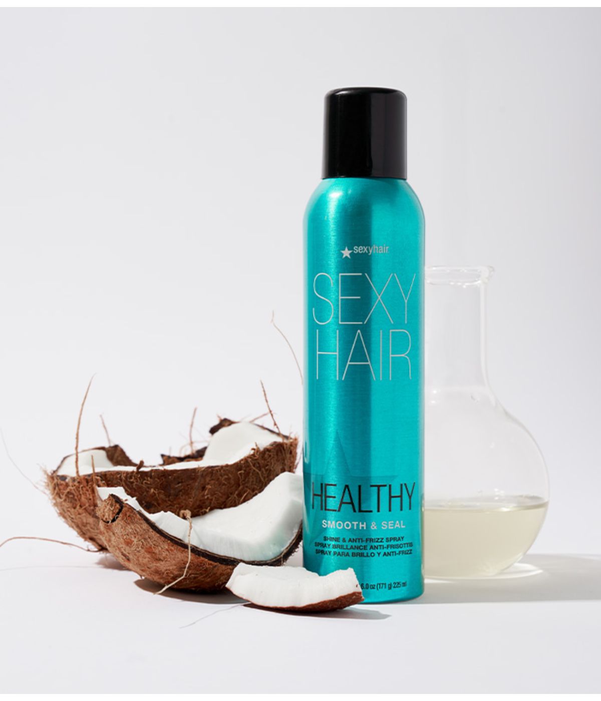 SexyHair Healthy Smooth and Seal Shine and Anti-Frizz Spray 6oz