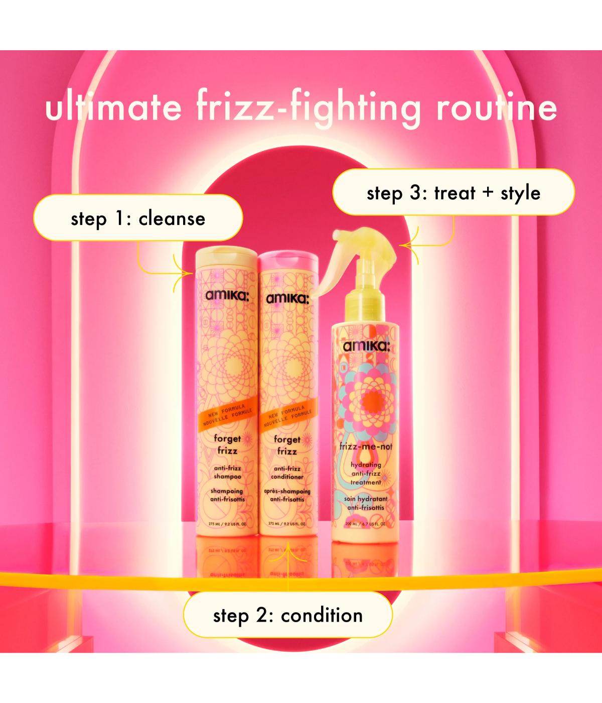 Amika Forget Frizz Shampoo 275ml