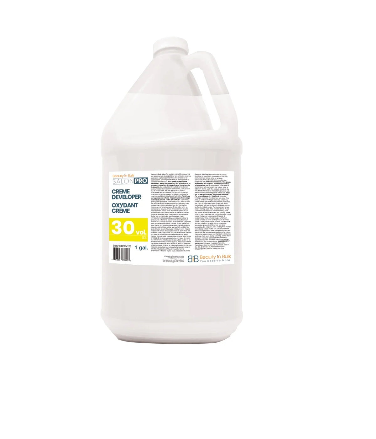 PEARLON NAVA CREAM 30 VOLUME GALLON