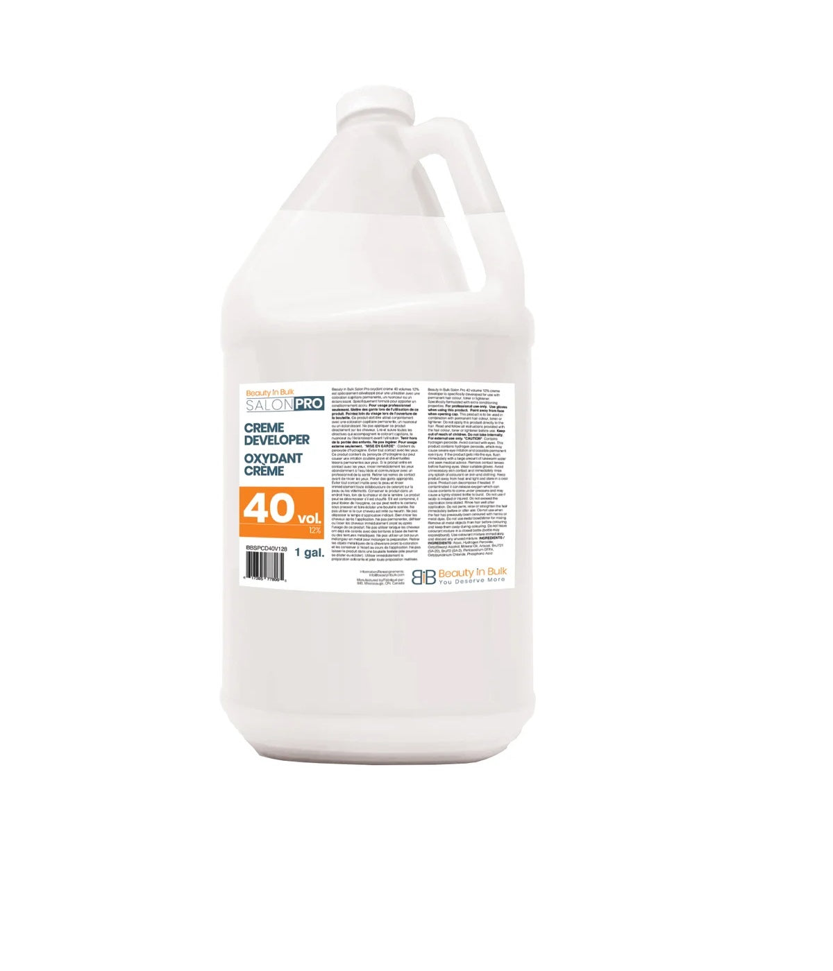 PEARLON NAVA CREAM 40 VOLUME GALLON