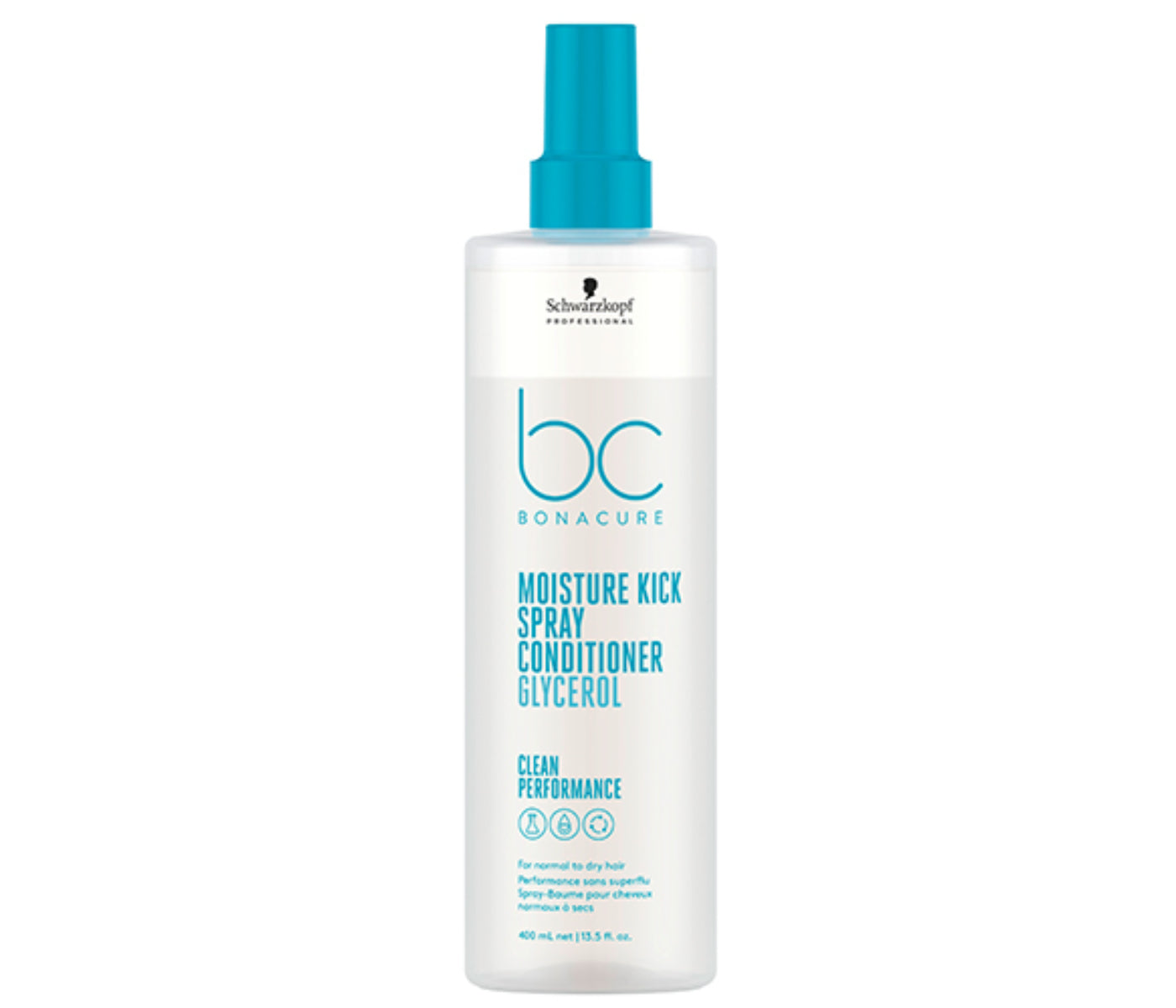 Schwarzkopf BC Bonacure Hyaluronic Moisture Kick Spray Conditioner, 400mL