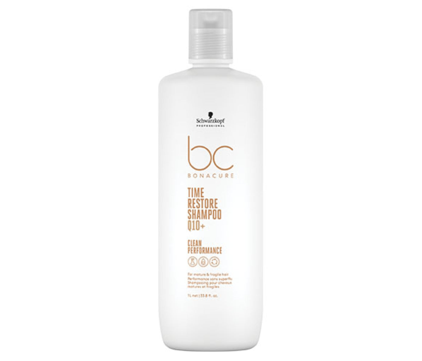 Schwarzkopf BC Bonacure Q10+ Time Restore Shampoo, 1L