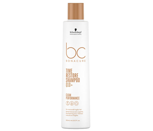 Schwarzkopf BC Bonacure Q10+ Time Restore Shampoo, 250mL