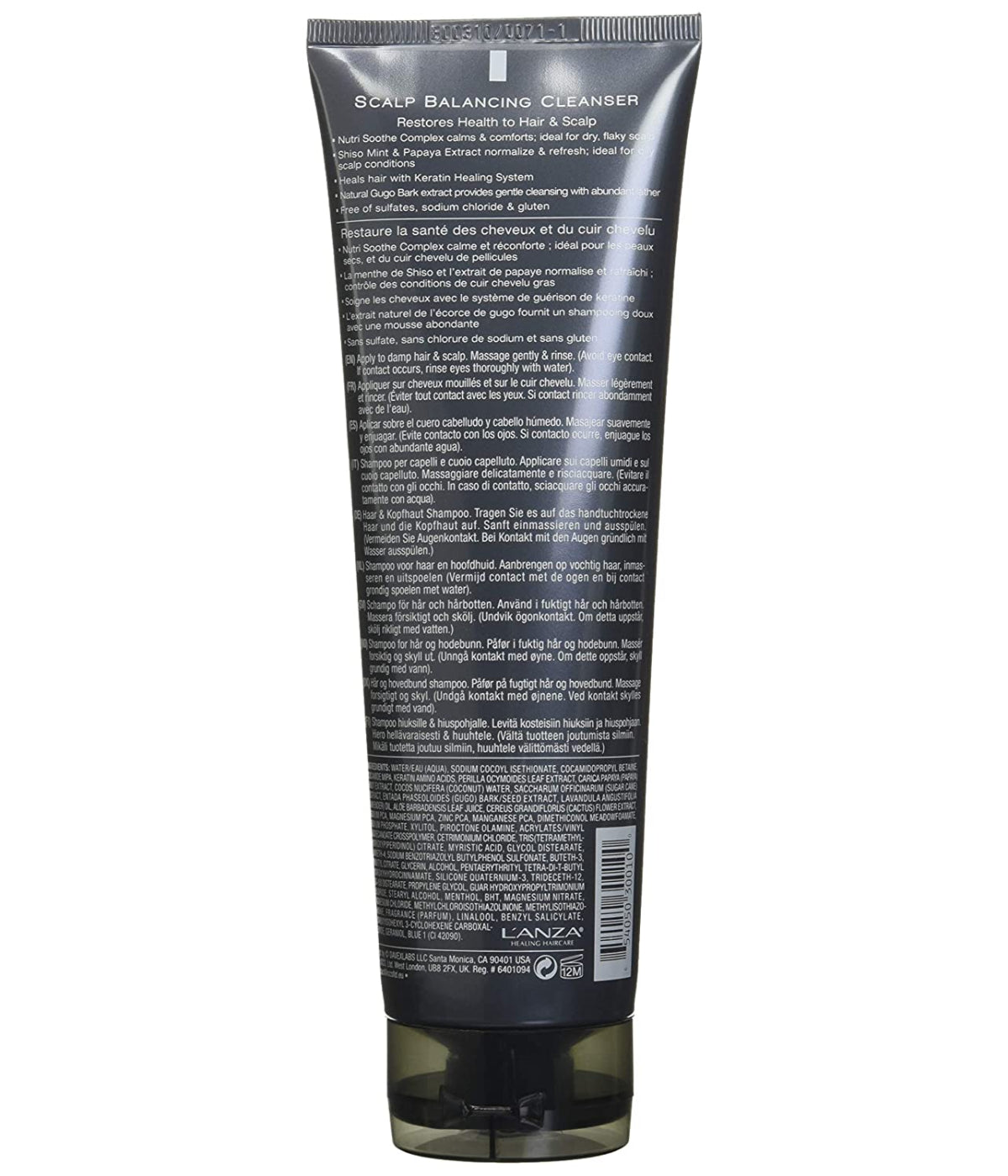 L'ANZA Healing Remedy Scalp Balancing Cleanser, 266mL