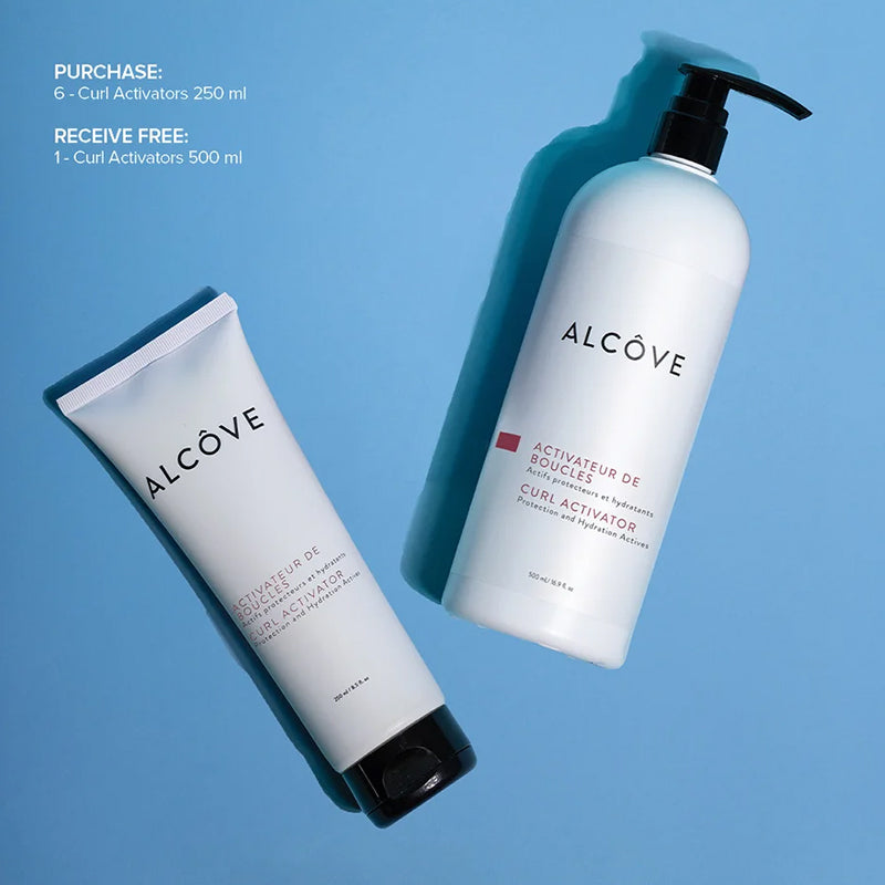 Alcove 6 250ml Curl Activator + 1 500ml JA25