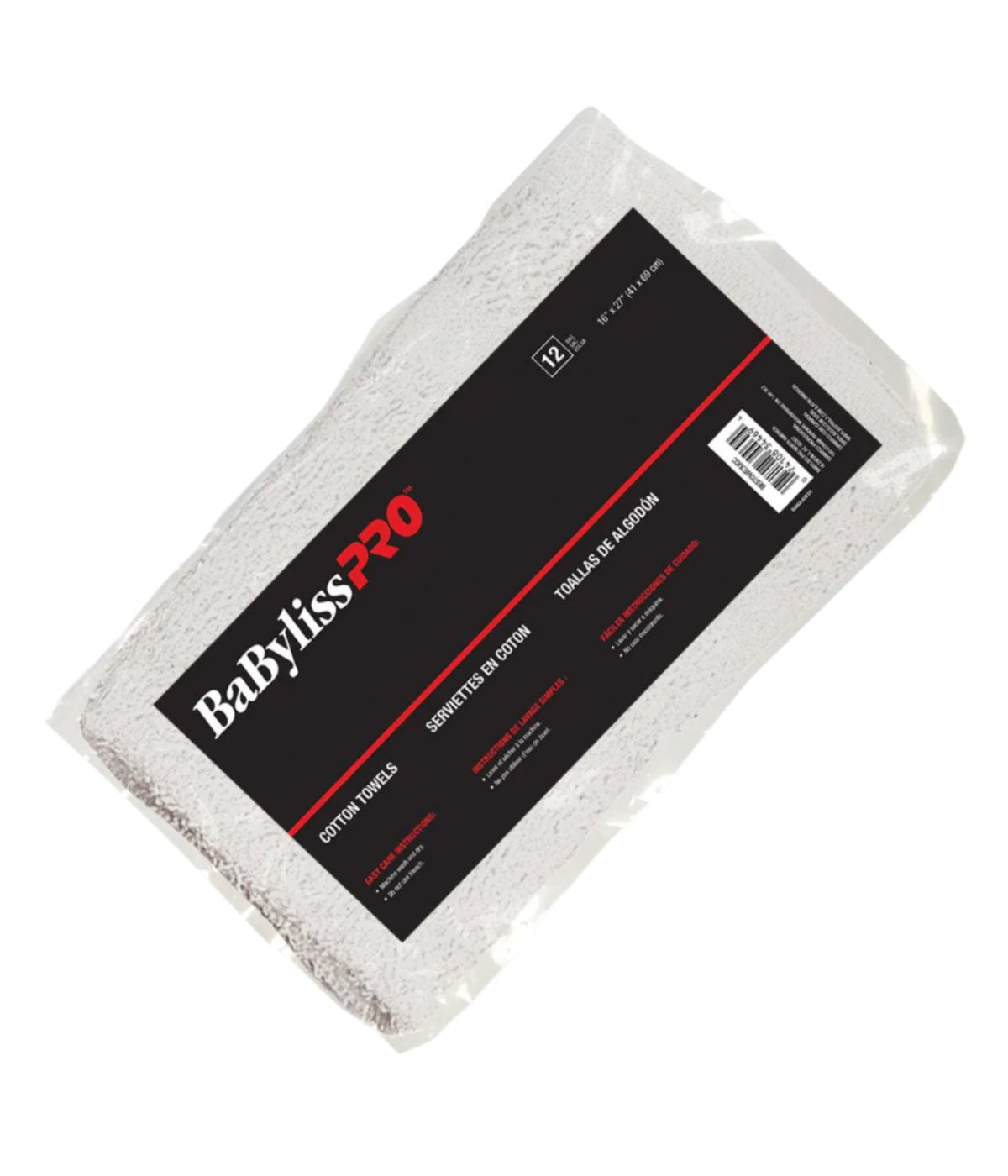 DA BP Standard White Towels 16" X 27" (12/pack)