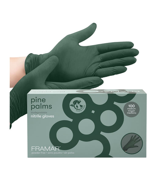 Framar Pine Palms Bio Nitrile Gloves - Medium