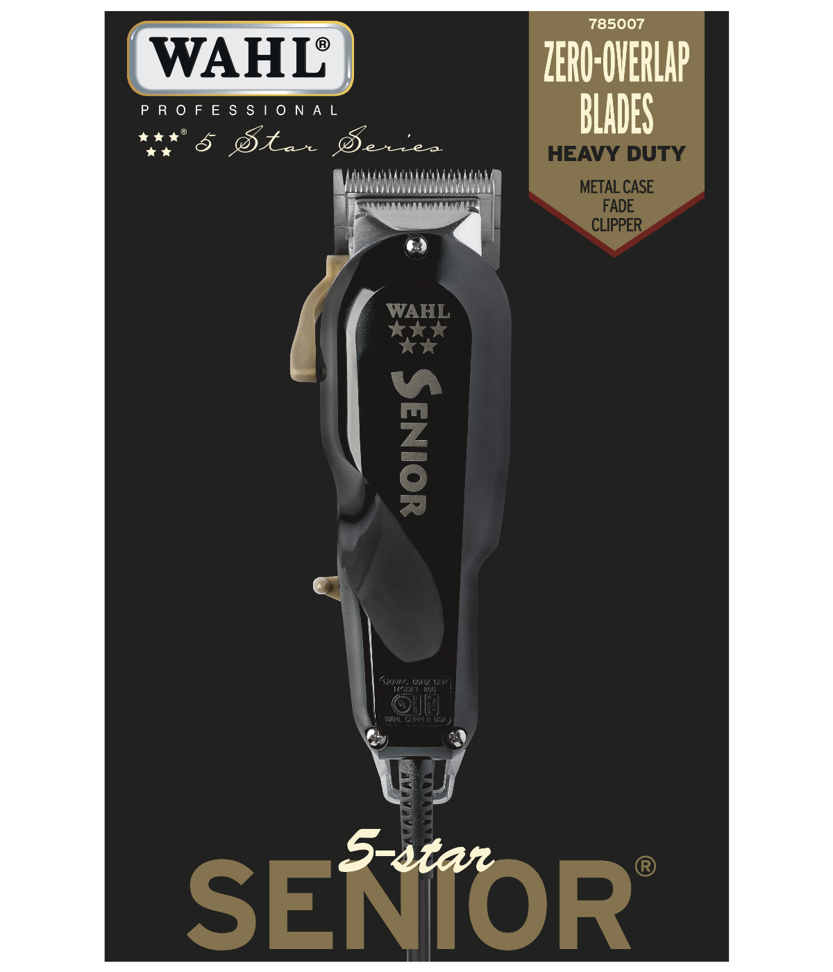 wahl pro 5 star senior in packaging