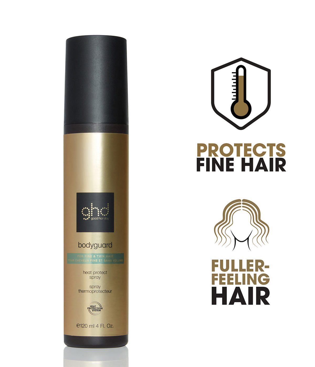 ghd Heat Protect Spray Bodyguard - Fine Hair