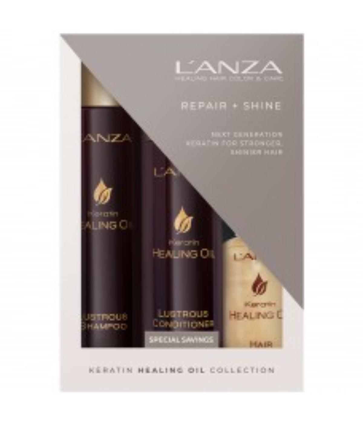 L'ANZA KERATIN HEALING OIL HOLIDAY TRIO HD23