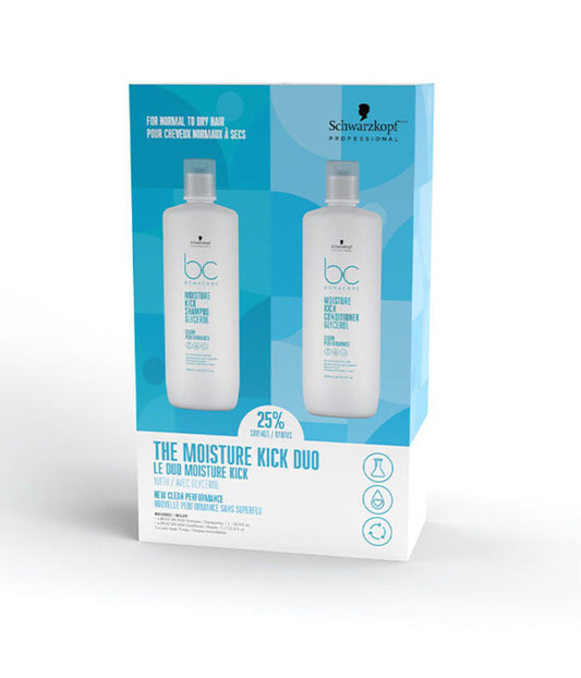 Schwarzkopf BC Clean Moisture Kick Litre Duo JA24