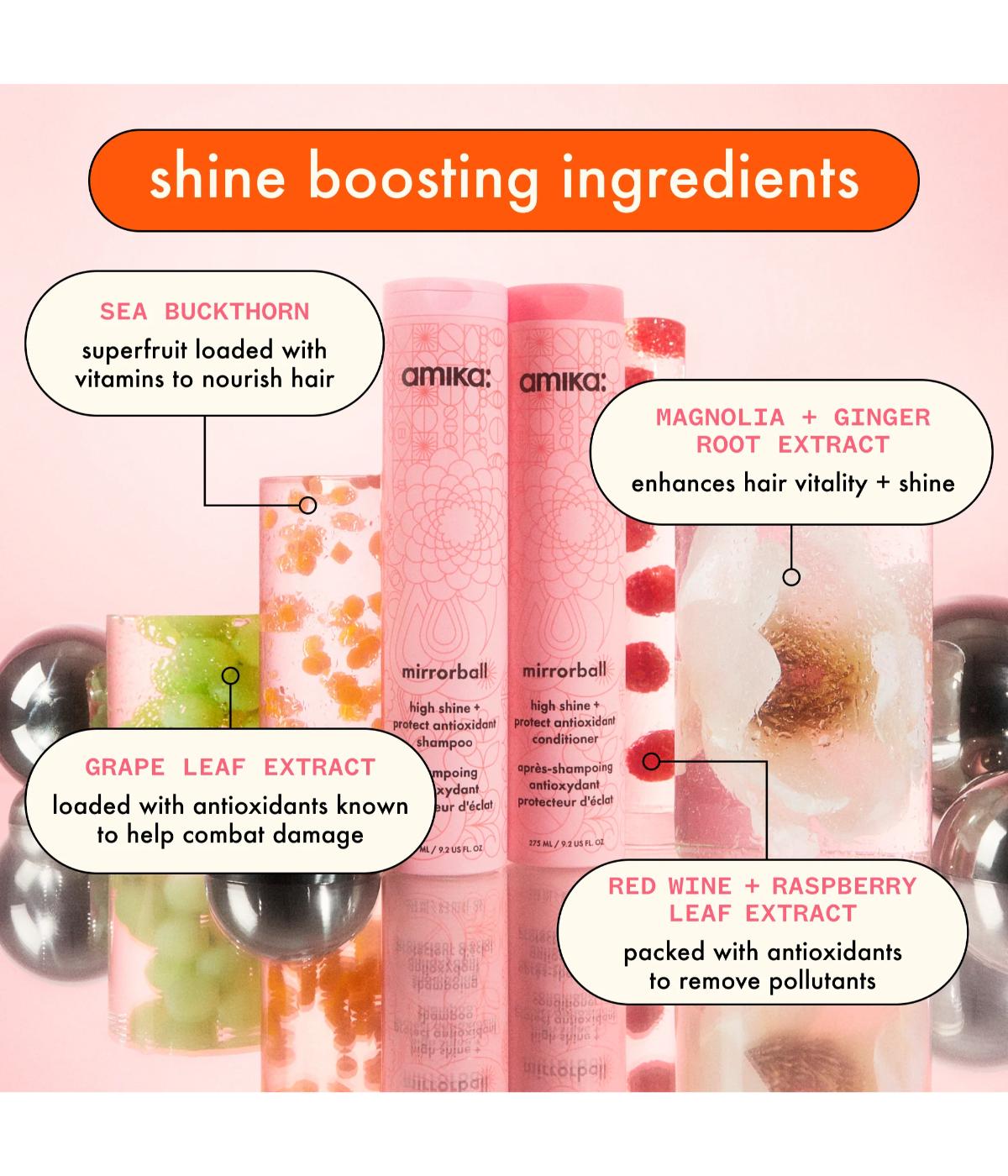 Amika Mirrorball Shampoo 1L