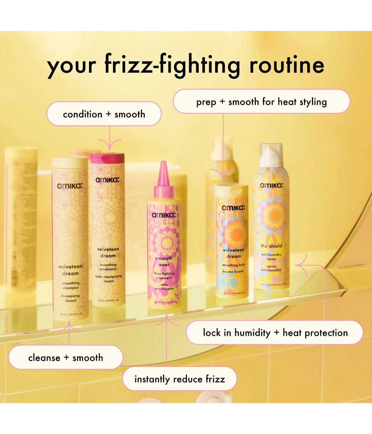 Amika Forget Frizz Shampoo 1L