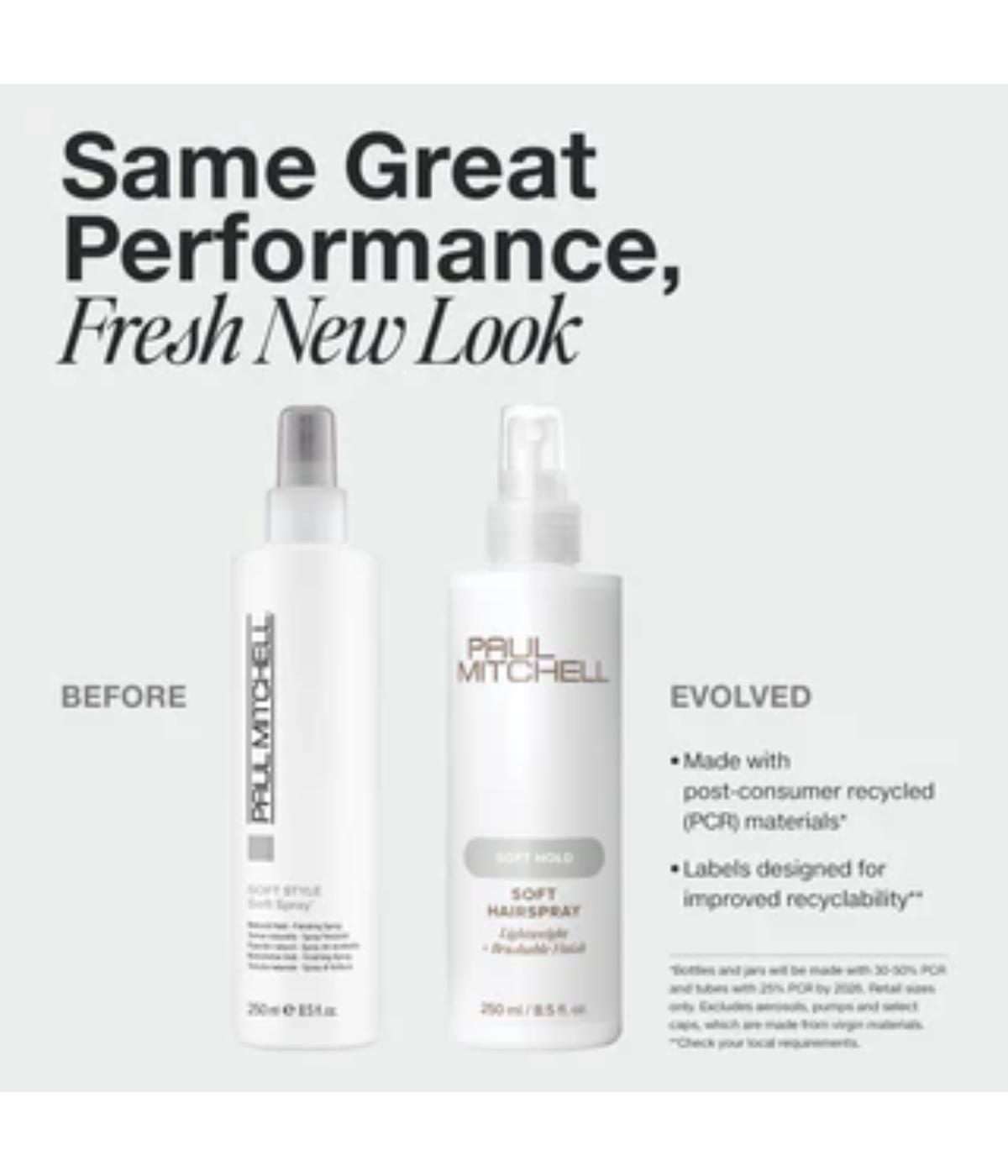 PM Soft Hairspray 250ml (Restaged)