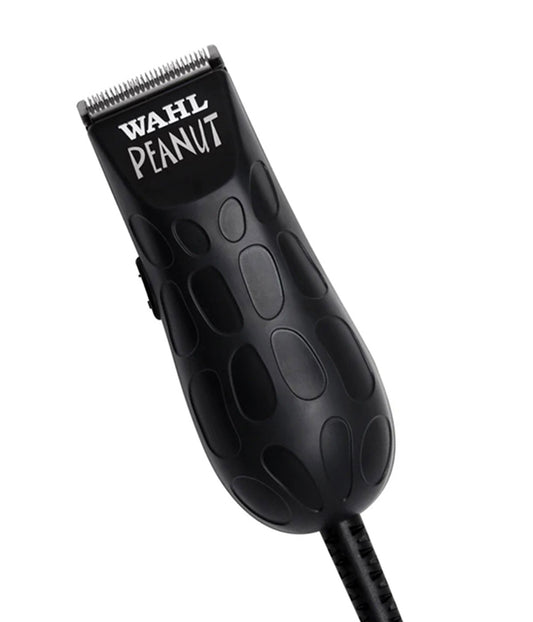 Wahl Professional Peanut Tondeuse / tondeuse à cacahuètes #WA56100, noir - Excellente tondeuse sur le pouce pour les barbiers et les stylistes - Moteur rotatif puissant