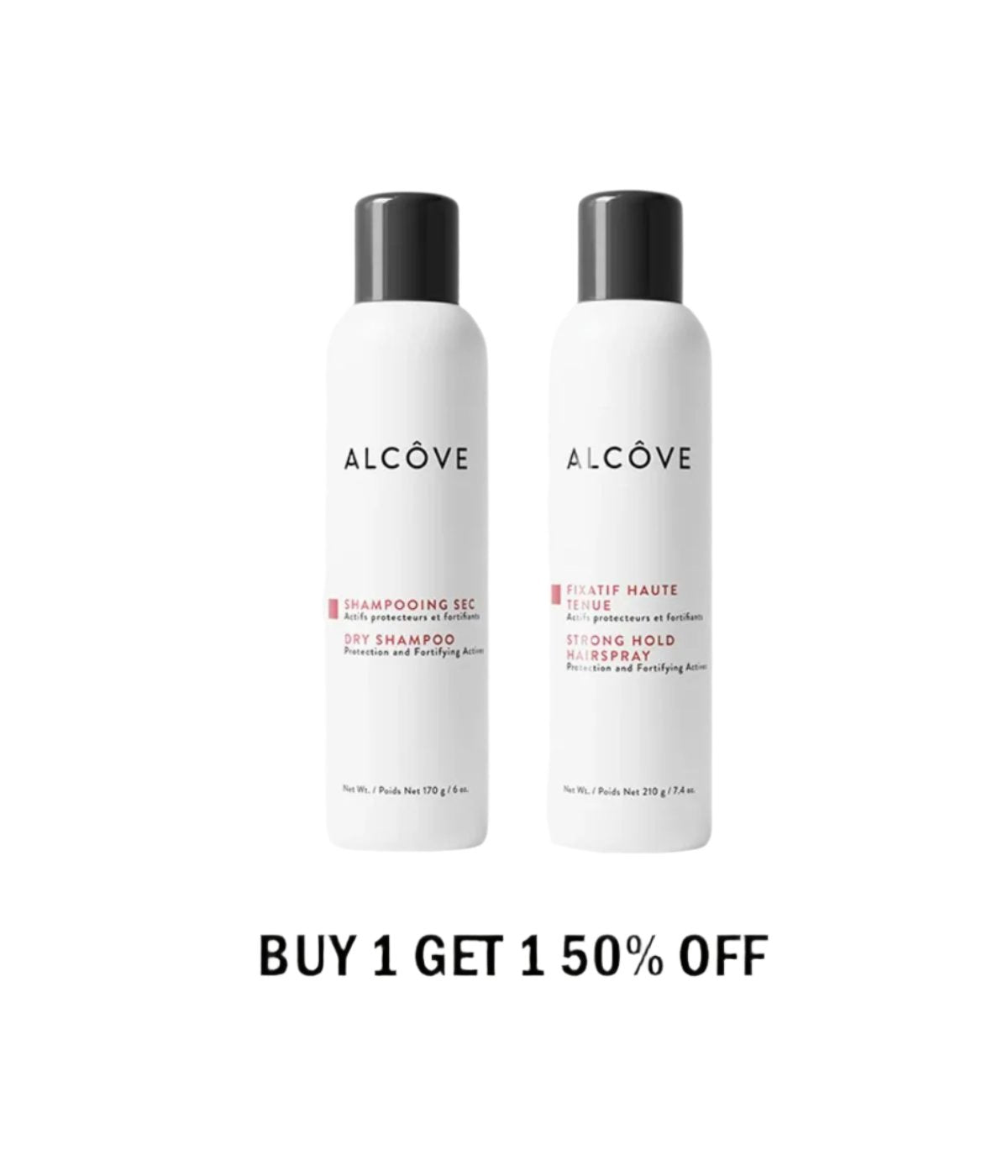 Alcove Buy 1 Get One 50% Off Dry Shampoo or Hairspray