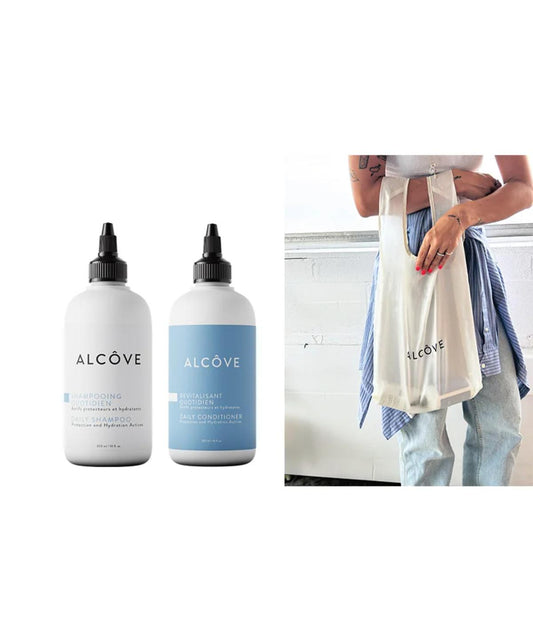 Alcove Daily Sh/Co Duo 300ml + Bag SO24