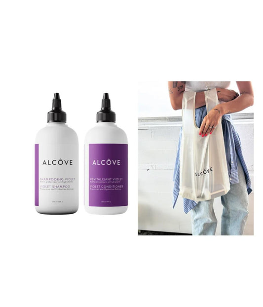 Alcove Violet Sh/Co Duo 300ml + Bag SO24