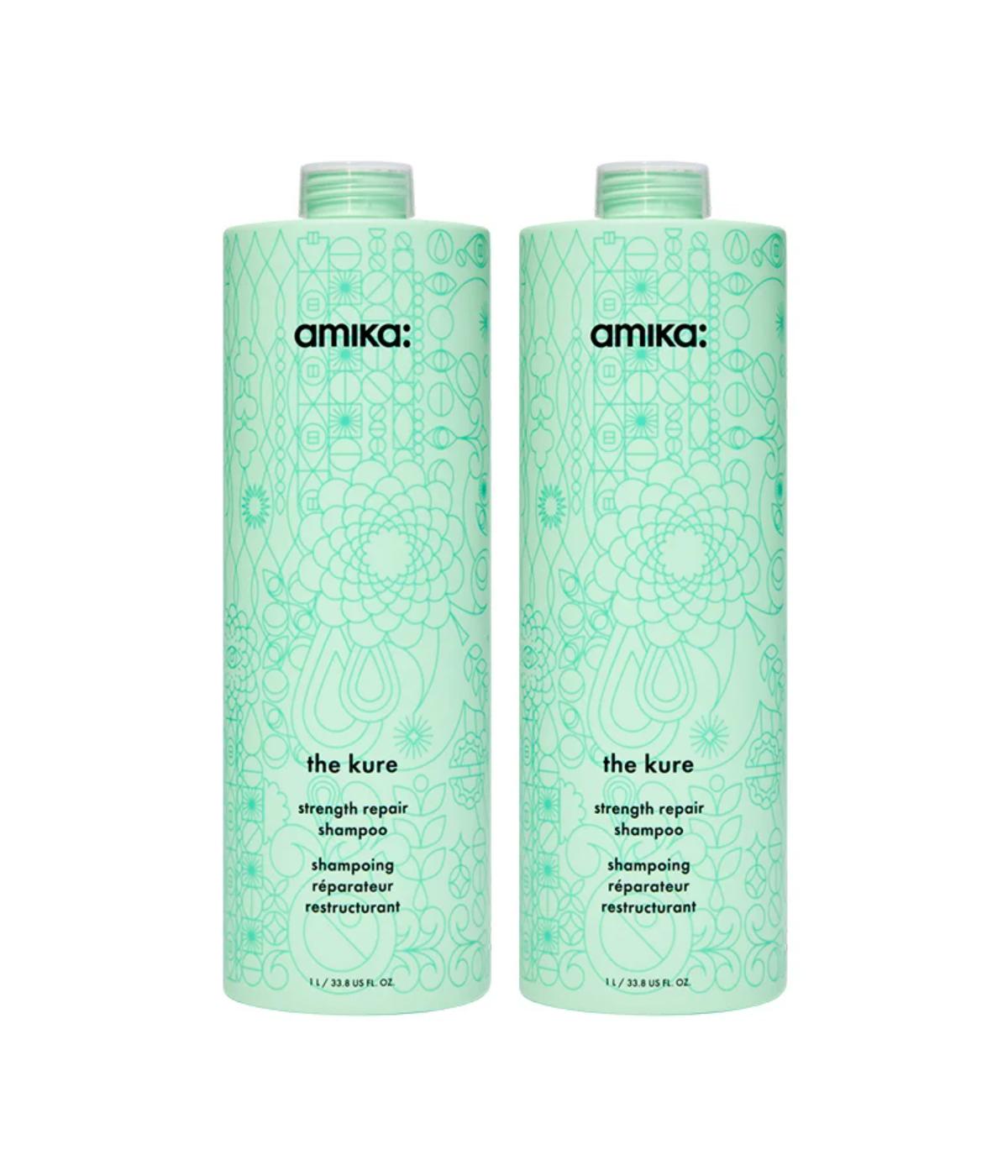 Amika The Kure Strength Repair Shampoo 1+1 50% Off