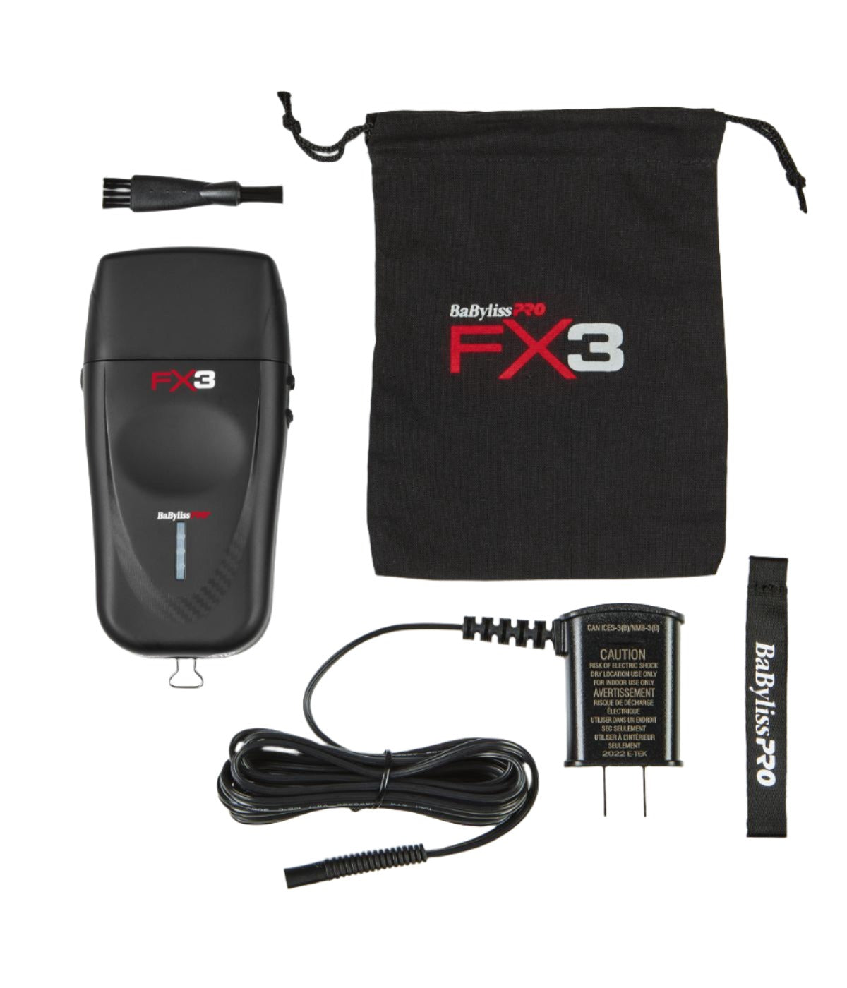 DA BP FX3 Double Foil Shaver - Black