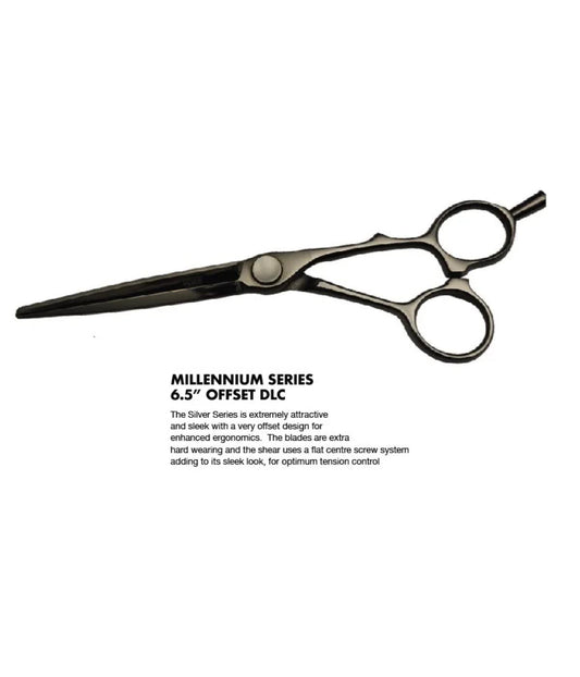 Kasho Offset Millennium Series Scissors 6.5"  DLC