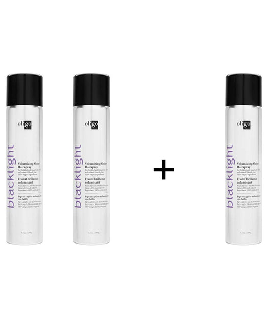 Oligo 2 + 1 Blacklight Volumizing Shine Hairspray