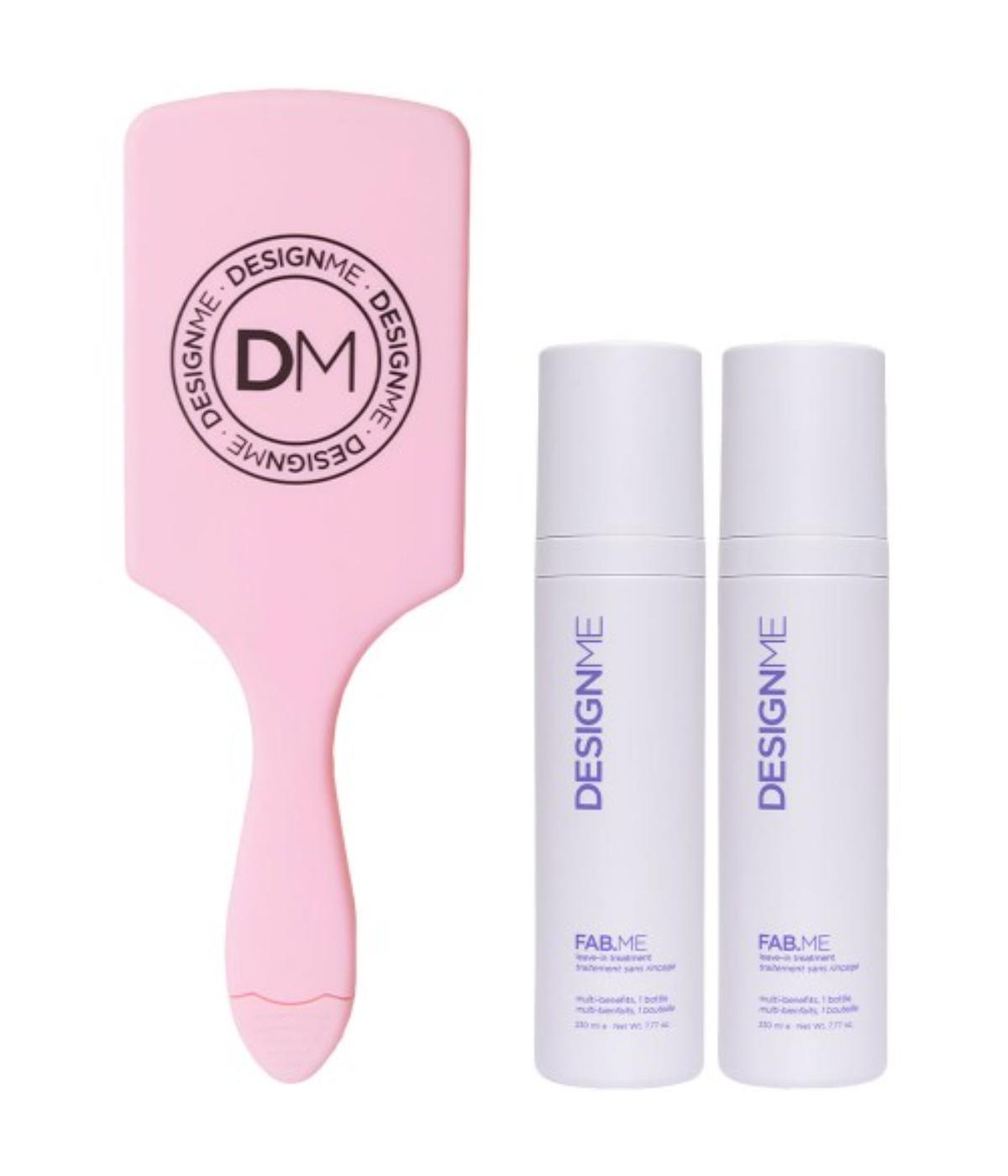 DM 2 Fab.ME Leave In + Free Paddle Brush JA25