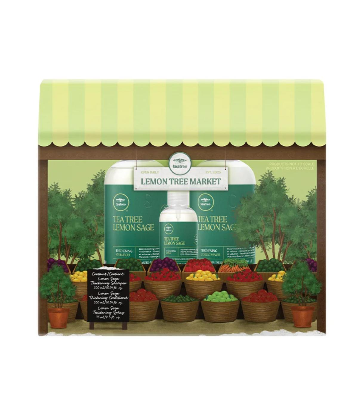 PM Tea Tree Volume Boost Gift Set HD24