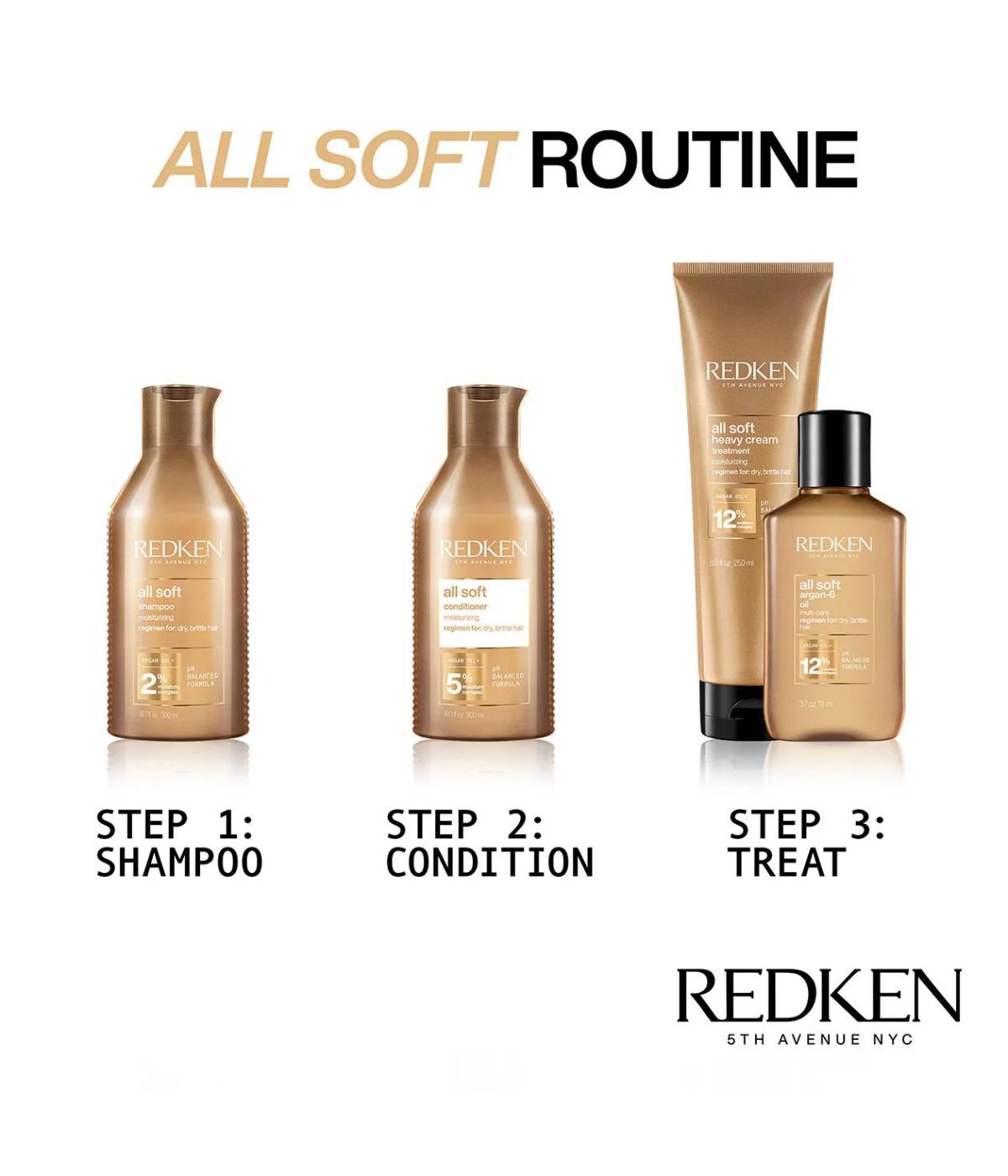 Redken All Soft Shampoo 1L